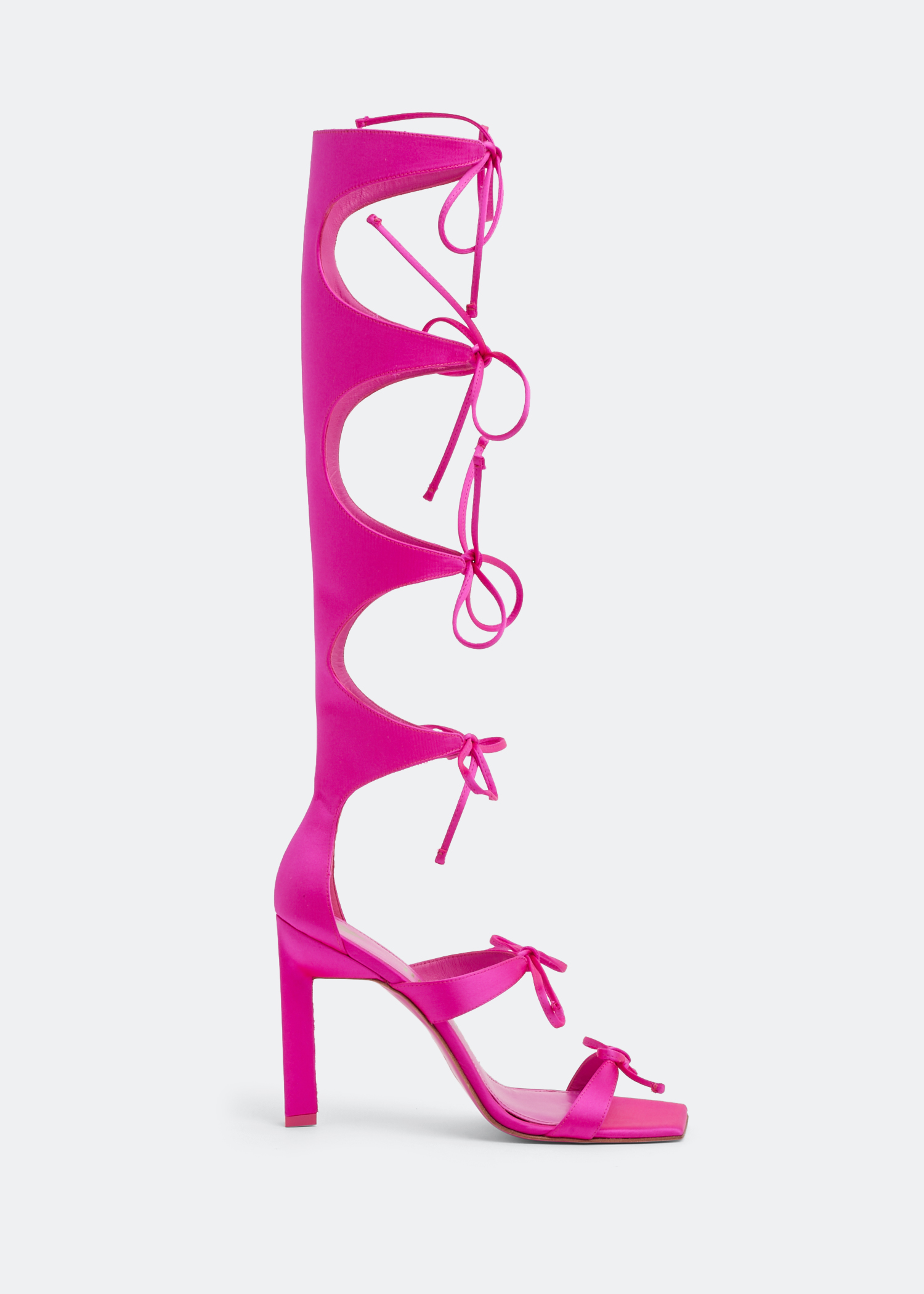 Neon pink gladiator sandals new arrivals
