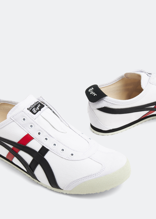 Onitsuka tiger mexico 66 slip on black and white hotsell