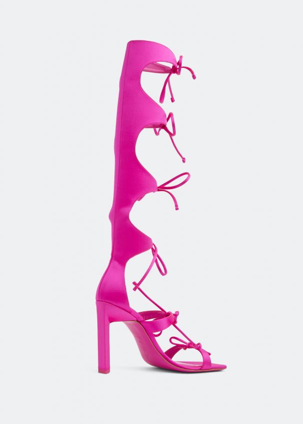 The Attico Aria gladiator sandals for Women Pink in UAE Level