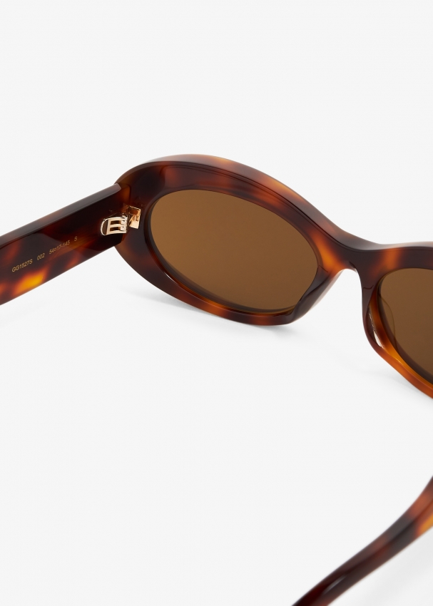 Gucci oval glasses clearance