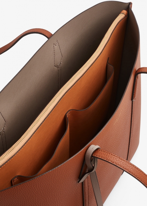 tory burch tote bag brown